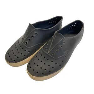 Native Shoes Boys 6 J6 Black Jefferson Slip On Waterproof Play Active Everyday